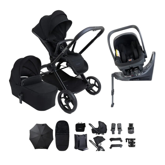 iCandy Core2 Complete 360 Car Seat Travel System Bundle - Black
