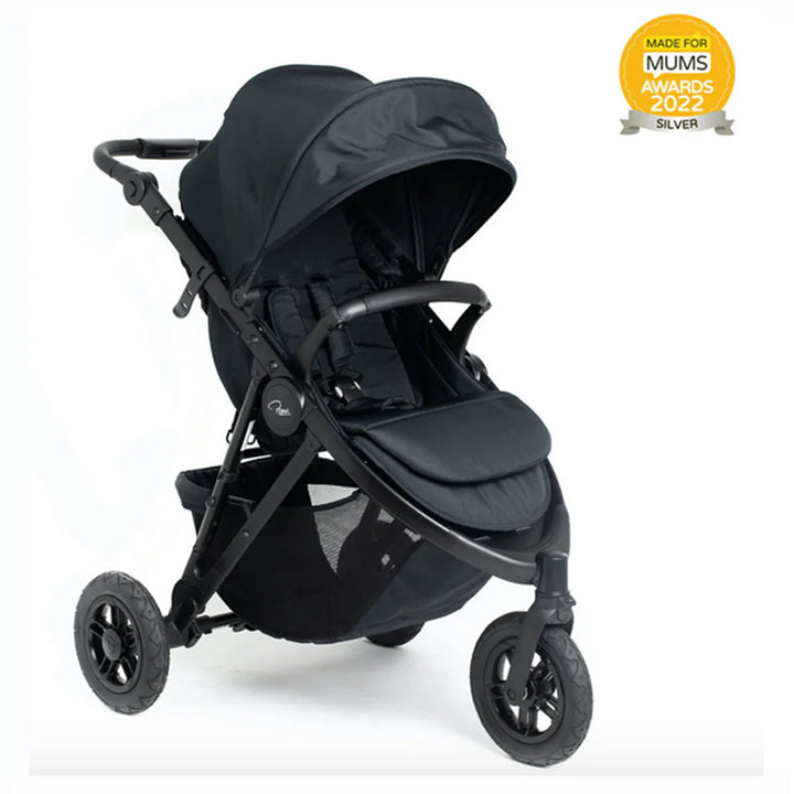 Roma Atlas all-terrain 3 Wheel Stroller - Black