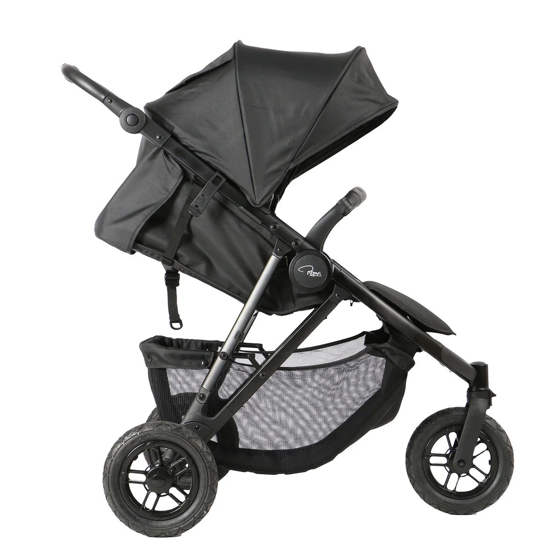 Roma Atlas all-terrain 3 Wheel Stroller - Black