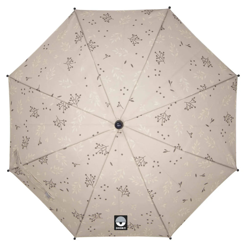 Dooky Stroller Parasol - Romantic Leaves Beige