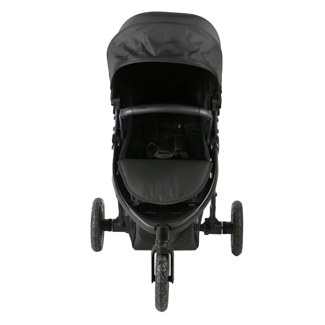 Roma Atlas all-terrain 3 Wheel Stroller - Black