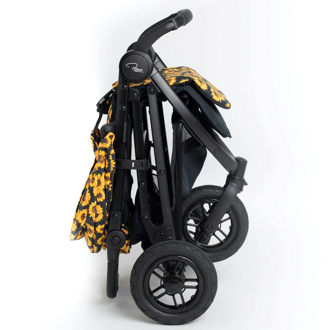 Roma Atlas all-terrain 3 Wheel Stroller - Sunflower