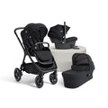 Joie Finiti Travel System Inc Sprint i-Size Car Seat Click and Go Bundle - Eclipse
