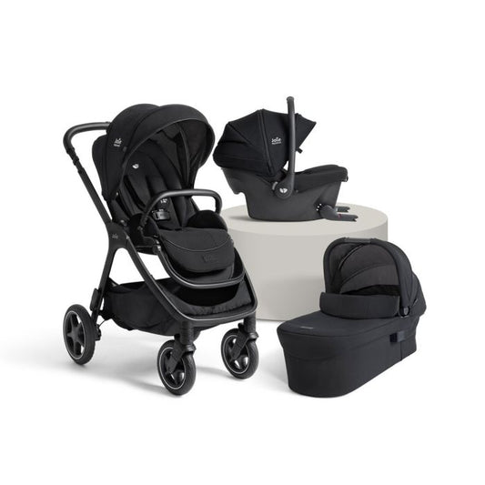 Joie Finiti Travel System Inc Sprint i-Size Car Seat Click and Go Bundle - Eclipse