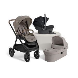 Joie Finiti Travel System Inc Sprint i-Size Car Seat Click and Go Bundle - Maple
