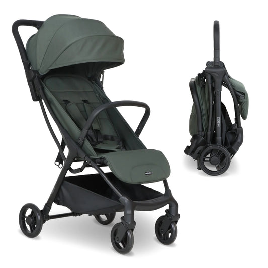 My Babiie MBX2 Compact Stroller - Forest Green