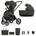 Venicci Claro2 8 Piece Pram, Pushchair + Accessories - Forest