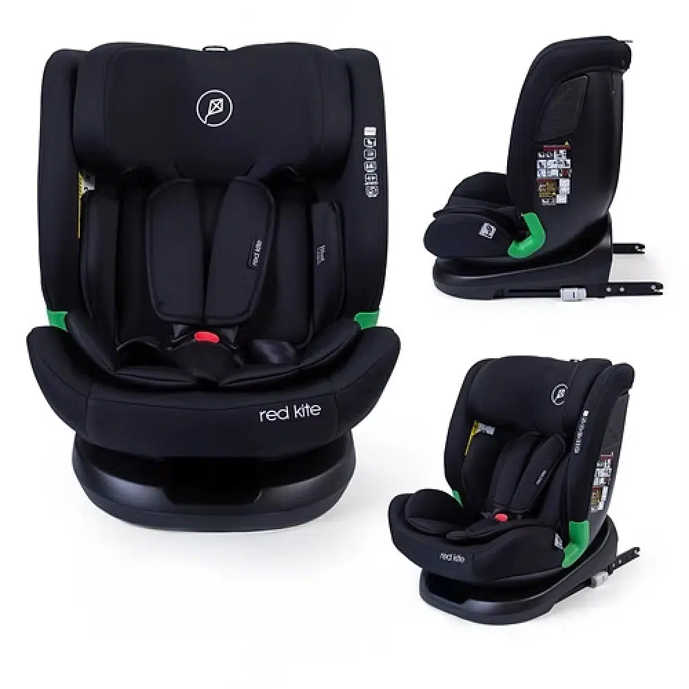 Redkite Evolve Recline Stage 123 Car Seat - Black