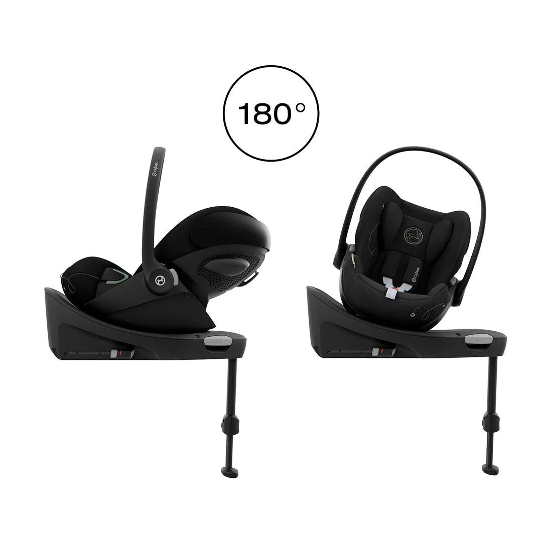 Cybex Cloud G i-Size Car Seat & Isofix Base | Moon Black