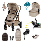 Cosatto Wow 3 Rotate & Recline Cozy Bundle - Whisper