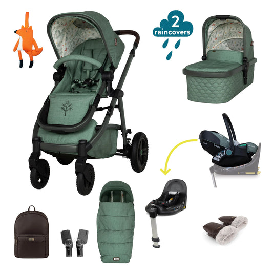 Cosatto Wow 3 Rotate & Recline Cozy Bundle - Meadow