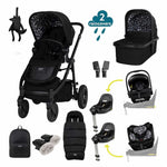 Cosatto Wow 3 All Stage Family Rotate & Recline 2 Base Bundle - Silhouette