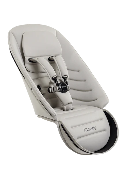 iCandy Peach 8 2nd Seat Fabric - Taupe