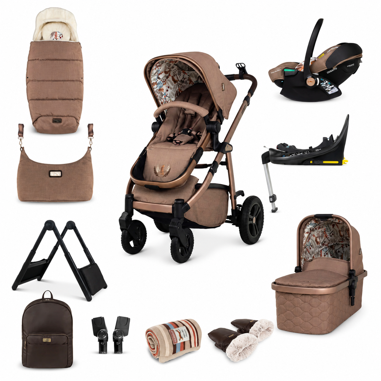Cosatto Wow 3 Special Edition Mega Bundle - Tiger Tale