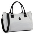 egg3 Overnight Bag - Houndstooth Silver