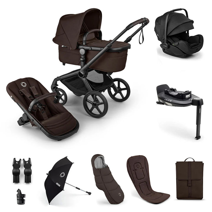 Bugaboo Fox 5 Renew Ultimate Newborn Otter Bundle - Cocoa