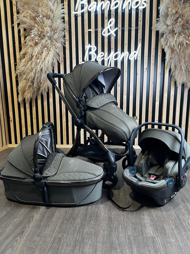 EX DISPLAY egg3 3in1 Travel System - Hunter Green