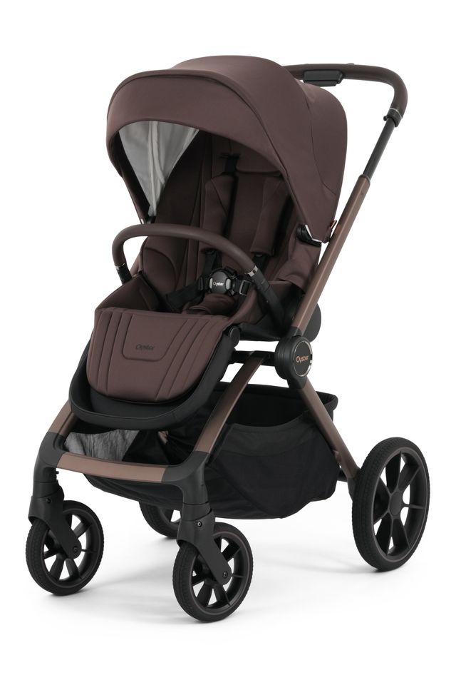 Oyster Vee Stroller Bundle - Chocolate