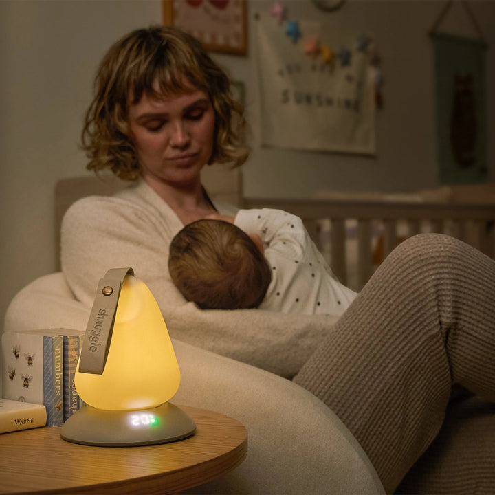 Shnuggle Moonlight Plus Nightlight with Digital Room Temperature Display
