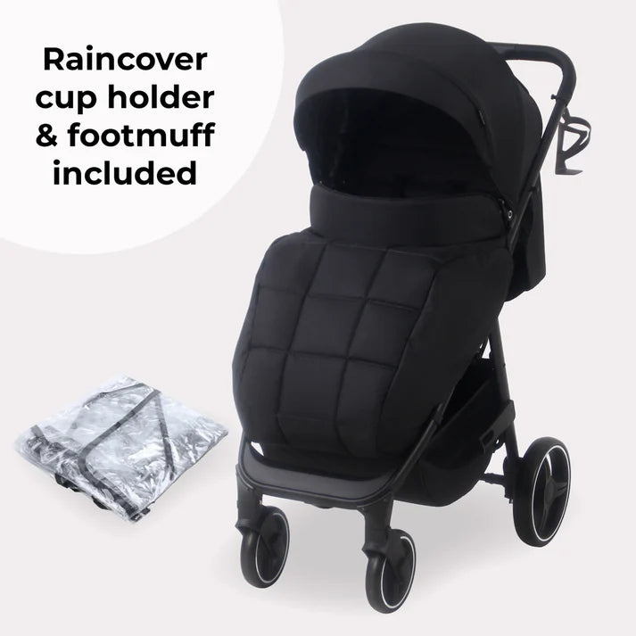 My Babiie MB160 Plus Pushchair - Black Leopard