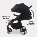 My Babiie MB160 Plus Pushchair - Black Leopard