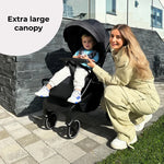 My Babiie MB160 Plus Pushchair - Black Leopard