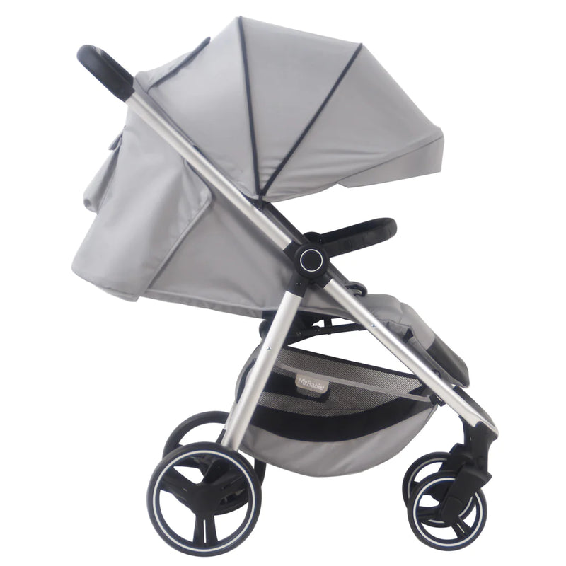 My Babiie MB160 Plus Pushchair - Grey Tropical