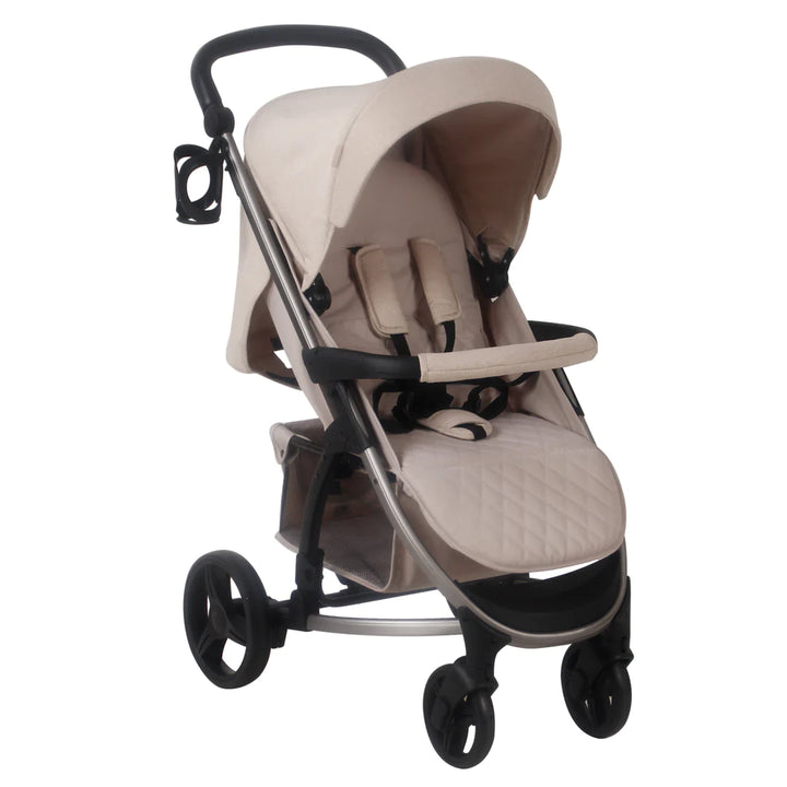 My Babiie MB200i 3-in-1 Travel System with i-Size Car Seat - Oatmeal