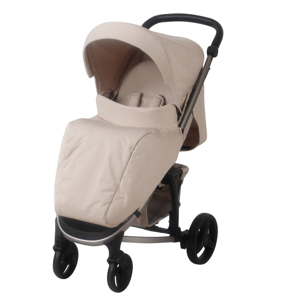 My Babiie MB200i 3-in-1 Travel System with i-Size Car Seat - Oatmeal