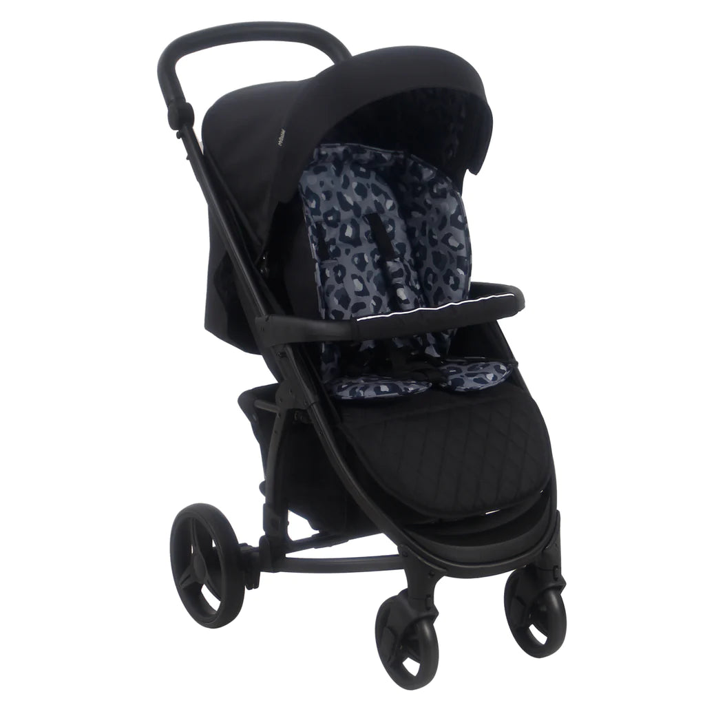 My Babiie MB200i 3-in-1 Travel System with i-Size Car Seat - Black Leopard