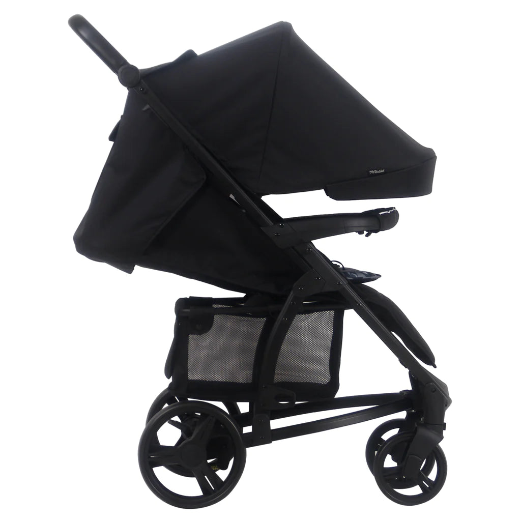 My Babiie MB200i 3-in-1 Travel System with i-Size Car Seat - Black Leopard