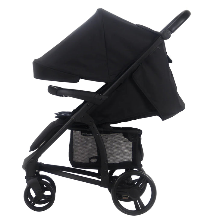 My Babiie MB200i 3-in-1 Travel System with i-Size Car Seat - Black Leopard