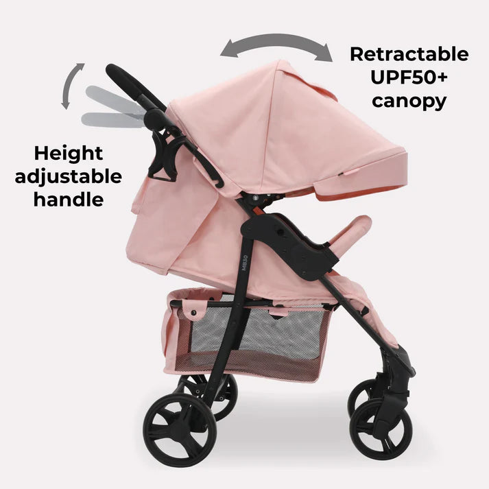 My Babiie MB30 Plus Pushchair - Pink Leopard