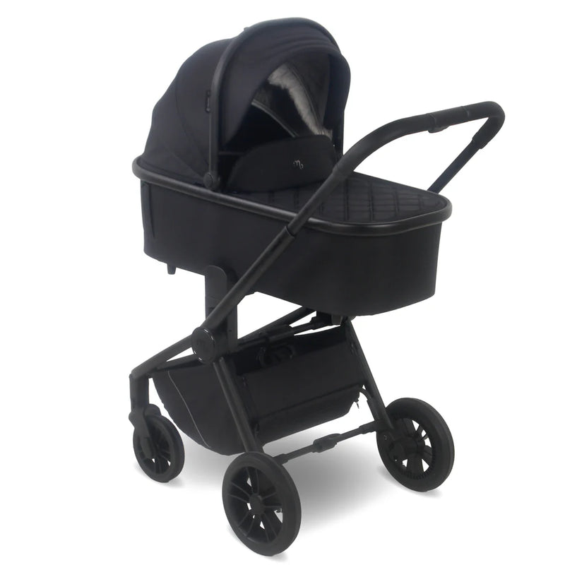 My Babiie MB450i 3in1 Travel System with Rotating Car Seat + Base - Black