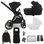 My Babiie MB450 Luxe Travel System - Black