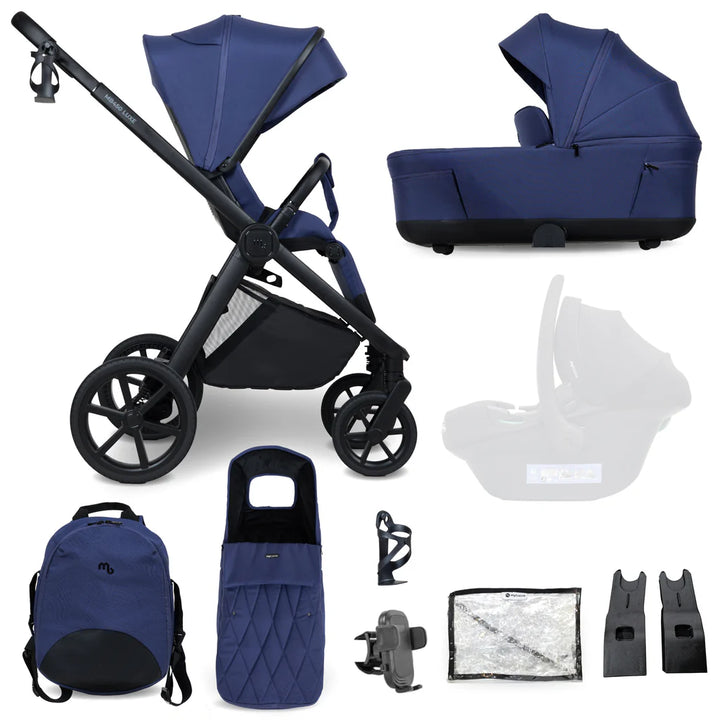 My Babiie MB450 Luxe Travel System - Indigo