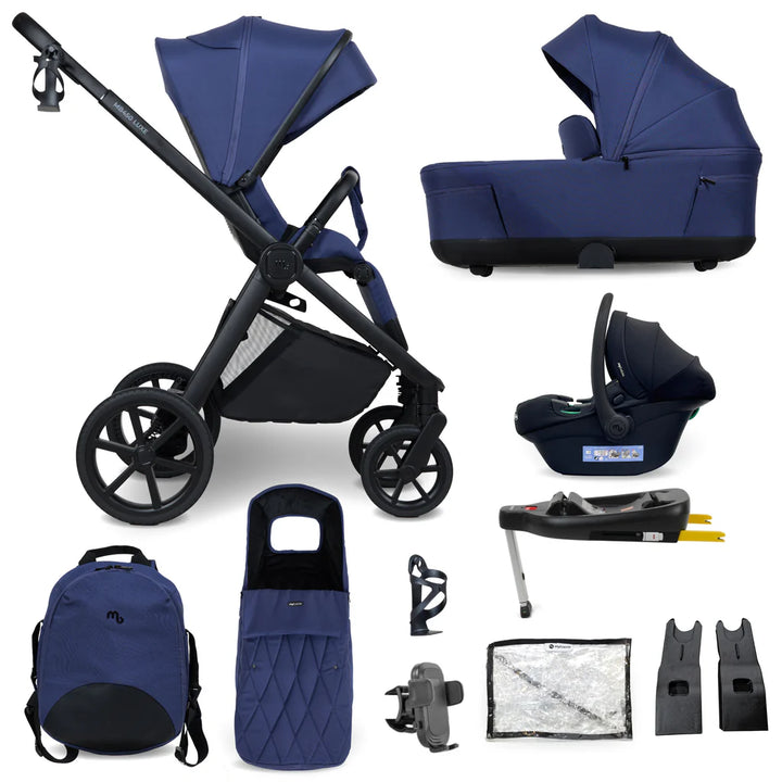 My Babiie MB450 Luxe Travel System - Indigo