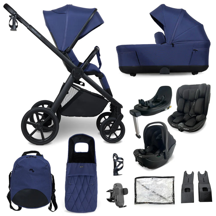 My Babiie MB450 Luxe Travel System - Indigo