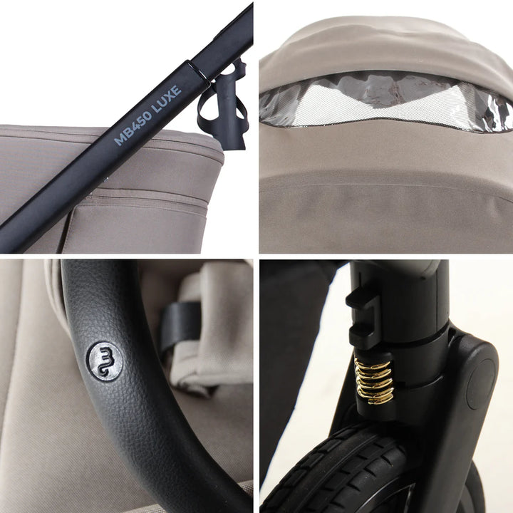 My Babiie MB450 Luxe Travel System - Mink