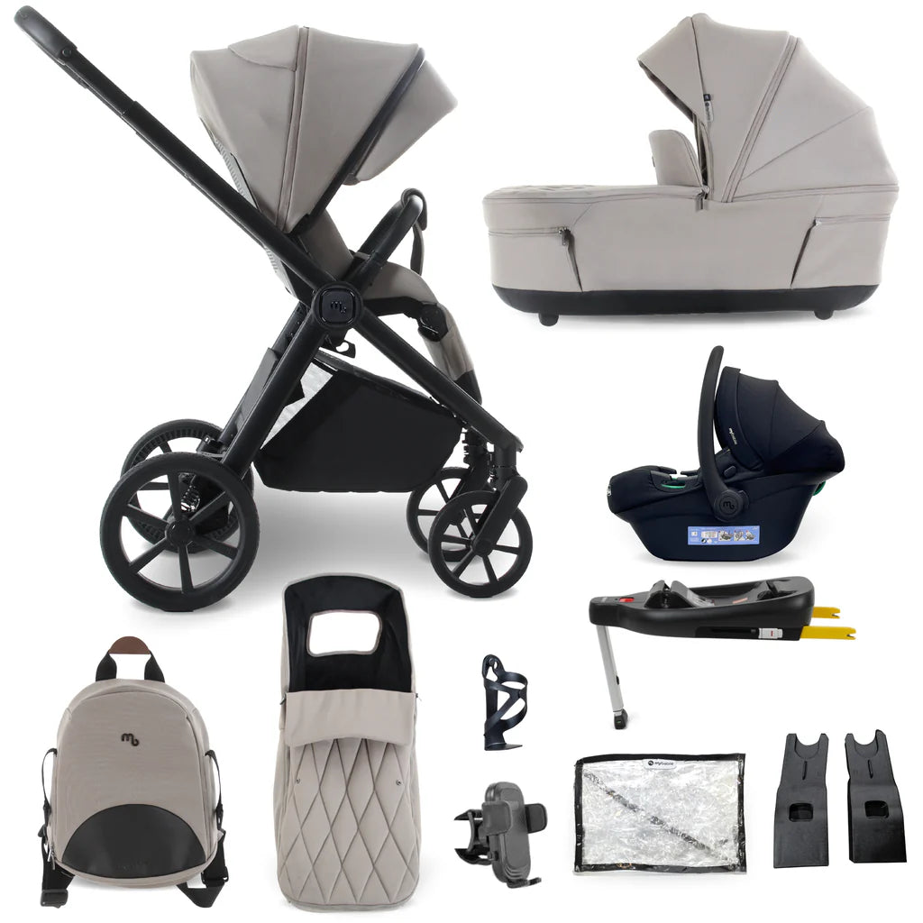 My Babiie MB450 Luxe Travel System - Mink