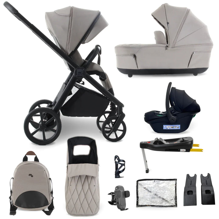 My Babiie MB450 Luxe Travel System - Mink