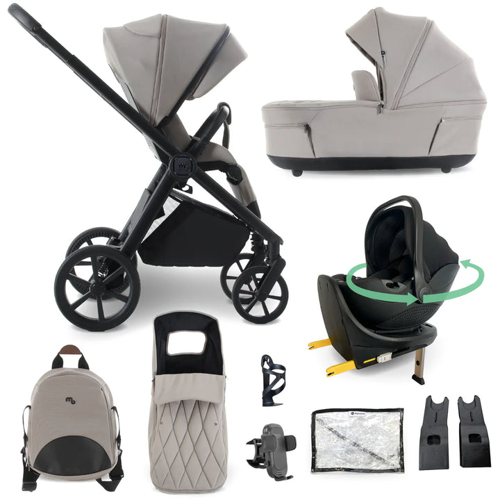 My Babiie MB450 Luxe Travel System - Mink
