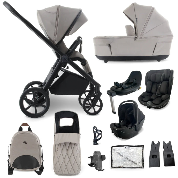 My Babiie MB450 Luxe Travel System - Mink