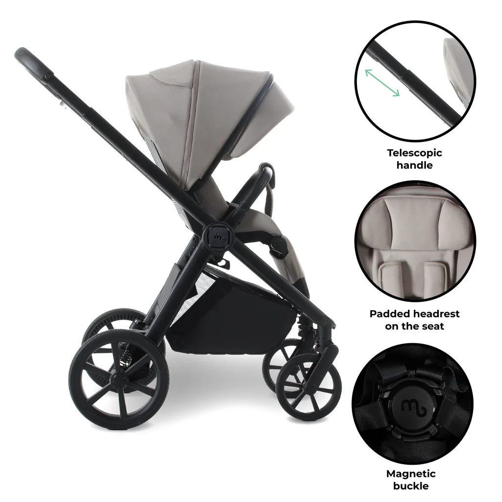 My Babiie MB450 Luxe Travel System - Mink