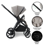 My Babiie MB450 Luxe Travel System - Mink