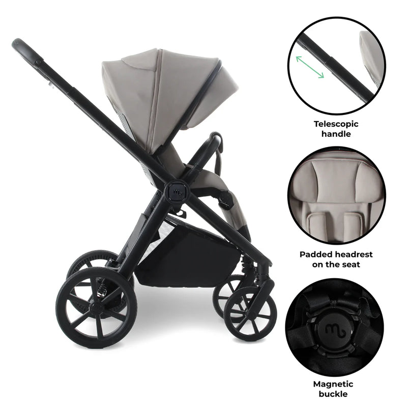 My Babiie MB450 Luxe Travel System - Mink