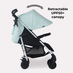 My Babiie MB51 Plus Stroller - Quilted Aqua