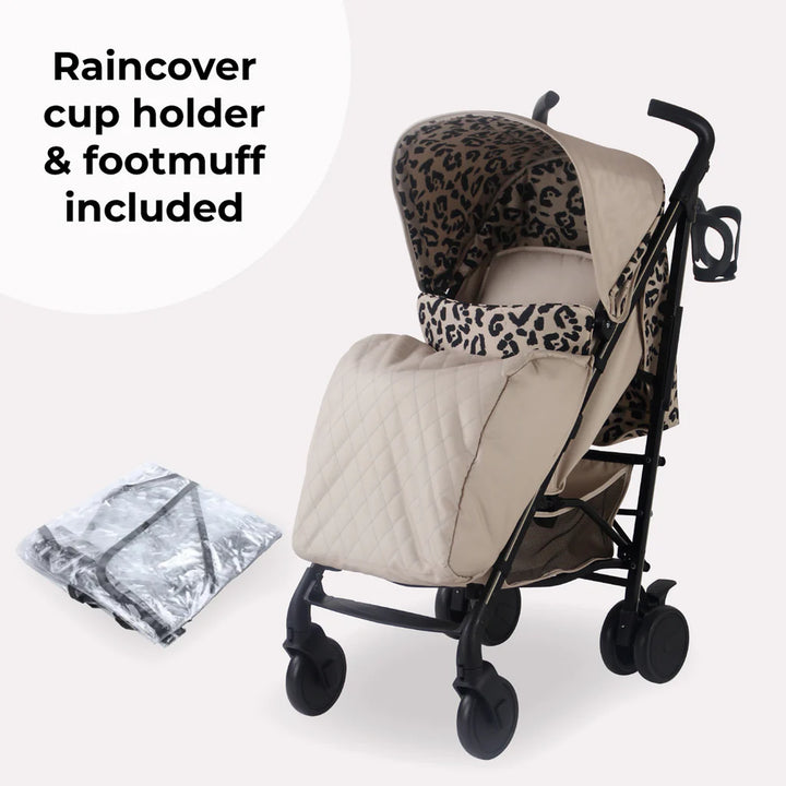 My Babiie MB51 Stroller - Fawn Leopard