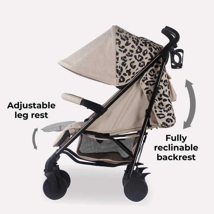 My Babiie MB51 Stroller - Fawn Leopard