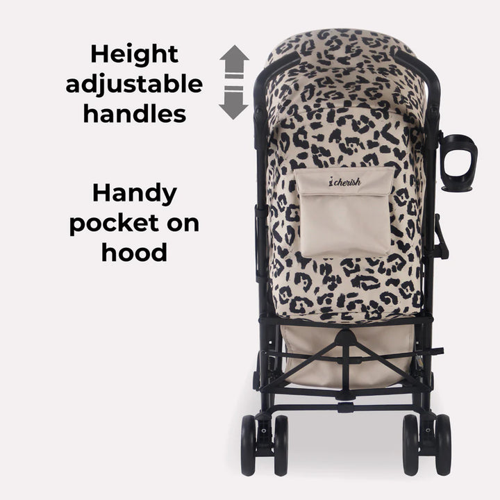 My Babiie MB51 Stroller - Fawn Leopard